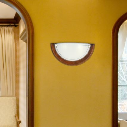 Brilagi - Настенный светильник ORBIS 1xE27/60W/230V 30 cm сосна