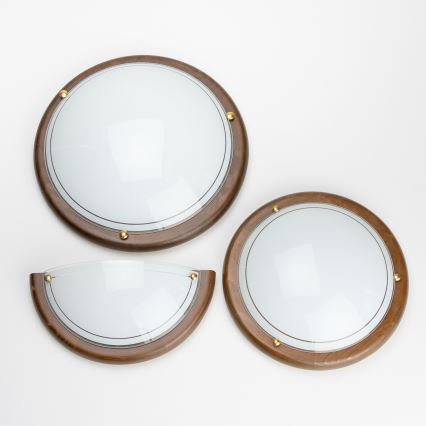 Brilagi - Настенный светильник ORBIS 1xE27/60W/230V 30 cm сосна