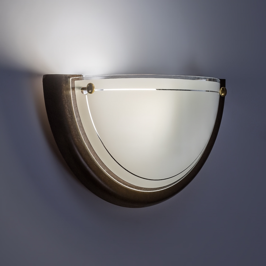 Brilagi - Настенный светильник ORBIS 1xE27/60W/230V 30 cm сосна