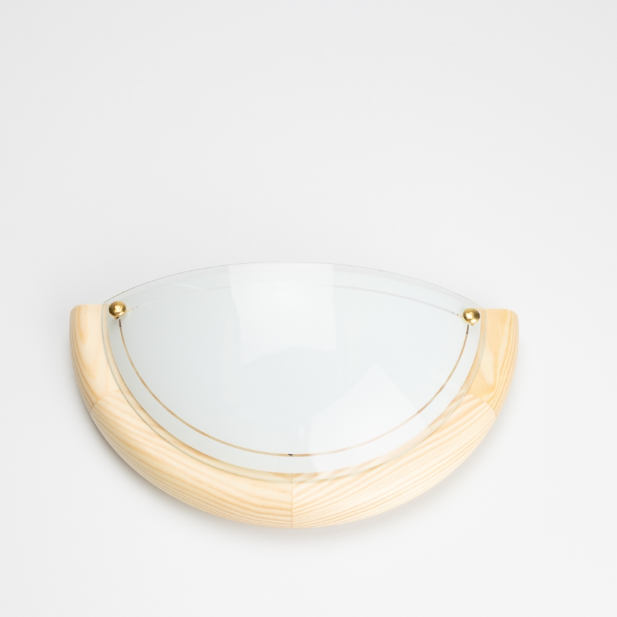 Brilagi - Настенный светильник ORBIS 1xE27/60W/230V 30 см сосна