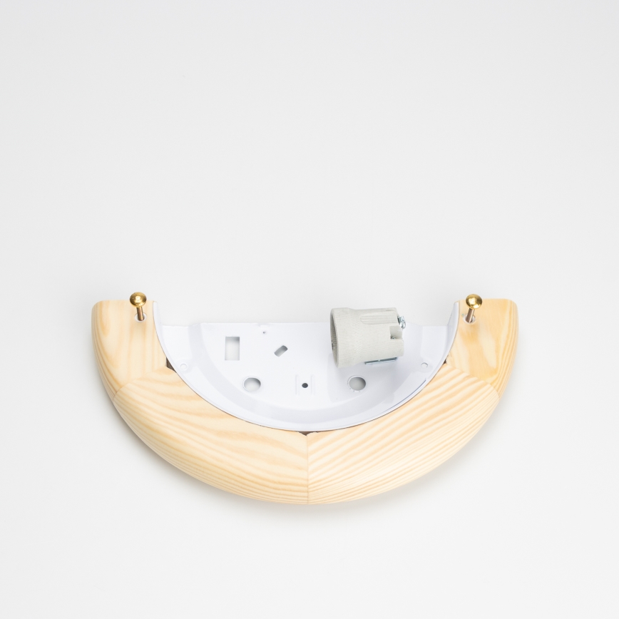 Brilagi - Настенный светильник ORBIS 1xE27/60W/230V 30 см сосна