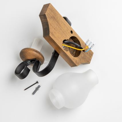 Brilagi - Настенный светильник QUEEN 1xE14/40W/230V бук