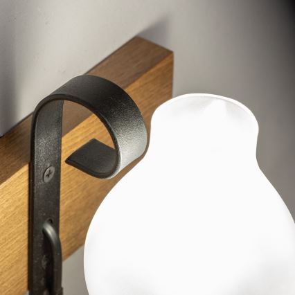 Brilagi - Настенный светильник QUEEN 1xE14/40W/230V бук/орех