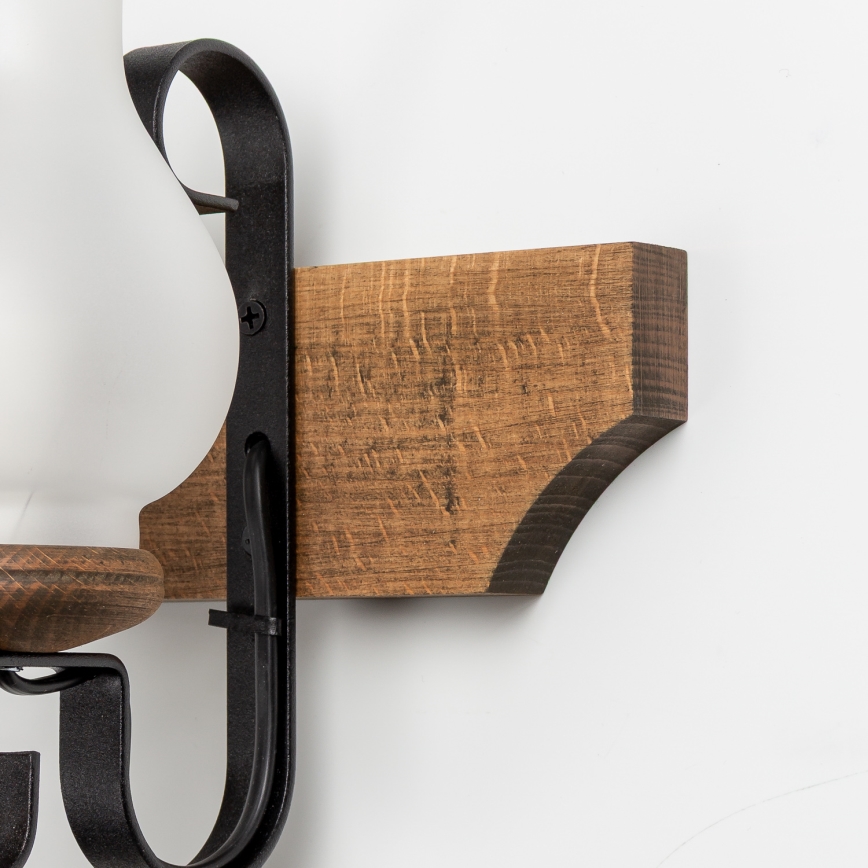 Brilagi - Настенный светильник QUEEN 2xE14/40W/230V бук