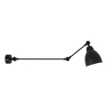 Brilagi - Настенный светильник QUILL 1xE27/40W/230V 83 cm черный
