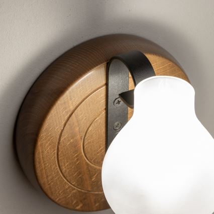 Brilagi - Настенный светильник ROATA APLICA 1xE14/40W/230V бук/орех