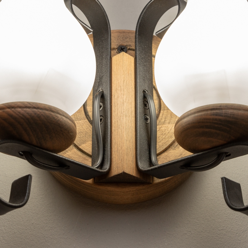 Brilagi - Настенный светильник ROATA APLICA 2xE14/40W/230V бук