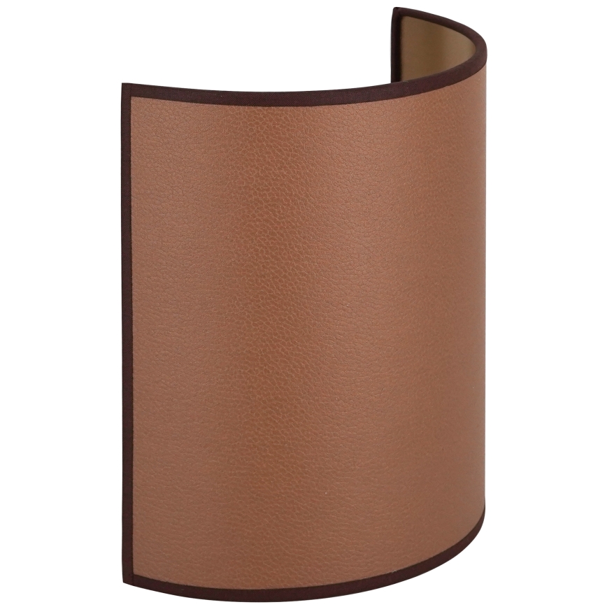 Brilagi - Настенный светильник SEMI 1xE27/15W/230V диаметр 20 см коричневый