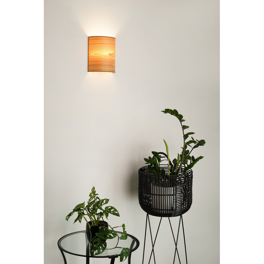 Brilagi - Настенный светильник SEMI 1xE27/15W/230V коричневый