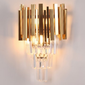 Brilagi - Настенный светильник VERVE 2xE14/40W/230V, золотой