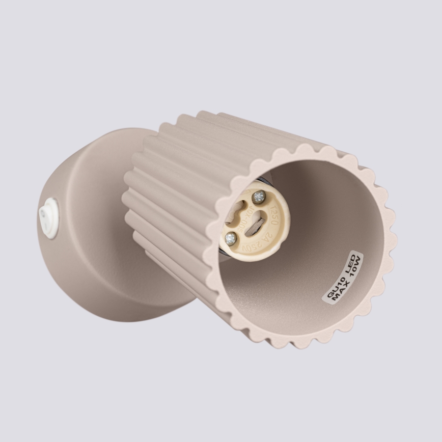 Brilagi - Настенный точечный светильник CRESTO 1xGU10/10W/230V серо-коричневый