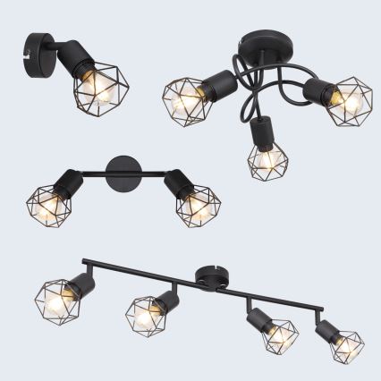 Brilagi - Настенный точечный светильник CAGE 1xE14/40W/230V