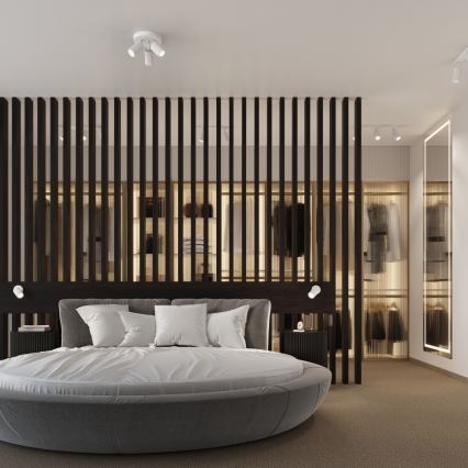 Brilagi - Настенный точечный светильник CRESTO 1xGU10/10W/230V белый