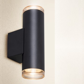 Brilagi - Настенный точечный светильник для ванной SELE AQUA 2xGU10/30W/230V IP44 черный