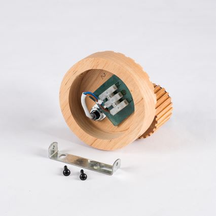 Brilagi - Настенный точечный светильник HYGGE 1xE14/15W/230V дерево/дымчатый