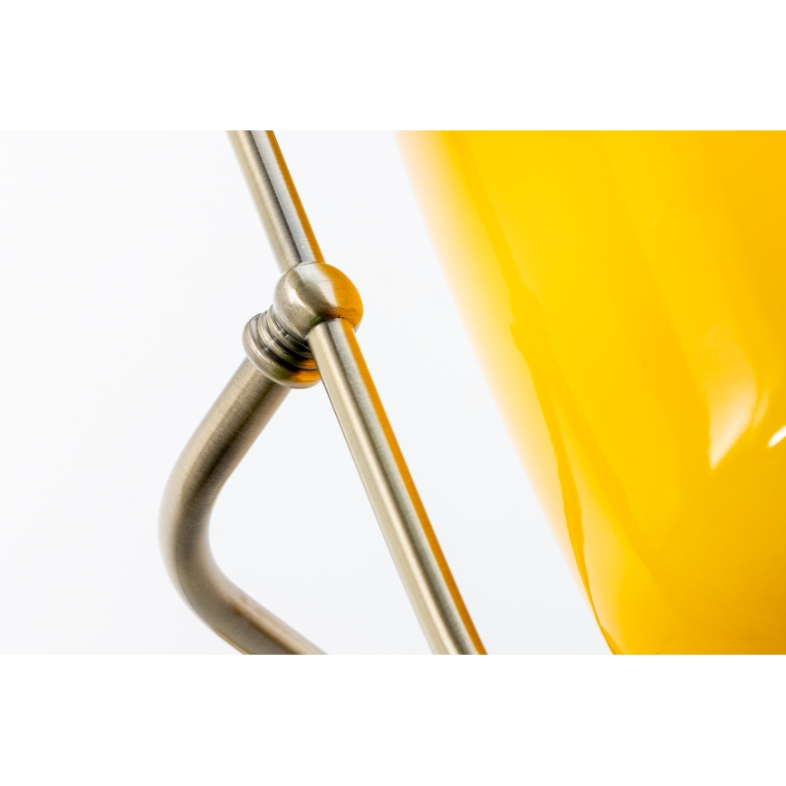 Brilagi - Настільна лампа BANK OFFICE 1xE27/60W/230V латунь/помаранчева