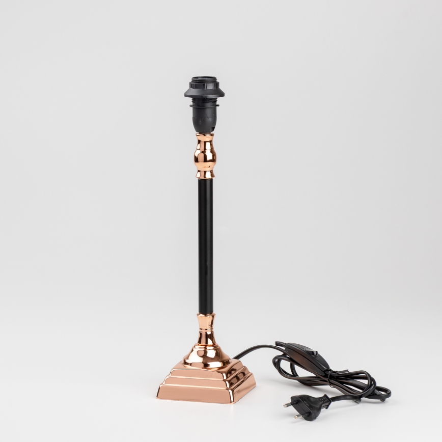 Brilagi - Настільна лампа CERIA 1xE14/40W/230V чорна/мідна/сіра