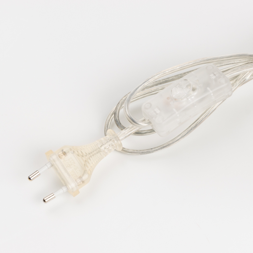 Brilagi - настільна лампа CERIA 1xE27/60W/230V, діаметр 30 см, глянсовий хром/бежевий