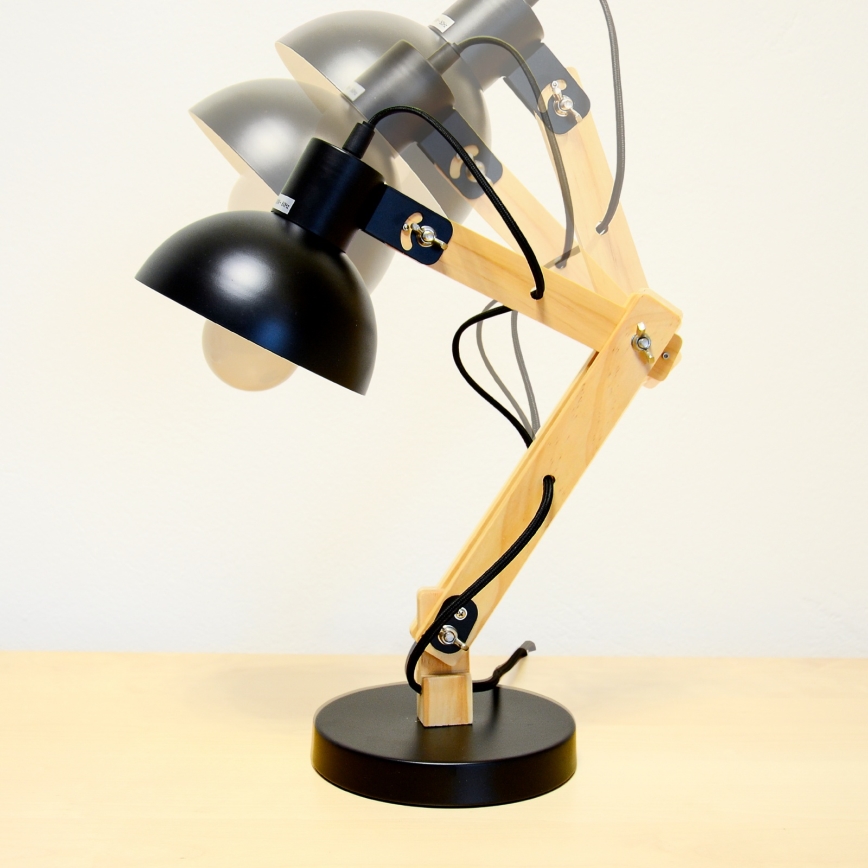 Brilagi - Настільна лампа FOCUS 1xE27/40W/230V чорна