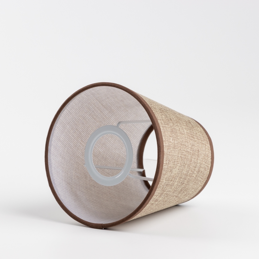 Brilagi - Настільна лампа NUBILA WOOD 1xE27/25W/230V дуб/коричневий