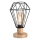Brilagi - Настільна лампа WOODY BASKET 1xE27/60W/230V дуб