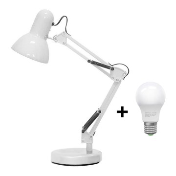 Brilagi - Настільна LED лампа ROMERO 1xE27/10W/230V білий