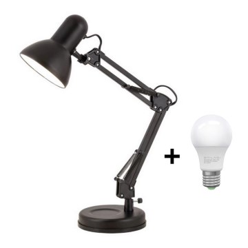 Brilagi - Настільна LED лампа ROMERO 1xE27/10W/230V чорний
