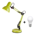 Brilagi - Настільна LED лампа ROMERO 1xE27/10W/230V зелений