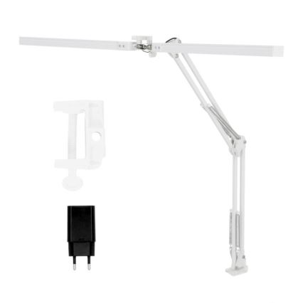 Brilagi - LED Гнучка настільна лампа з регулюванням яскравості VARIO 2xLED/14W/230V 3000-6000K білий