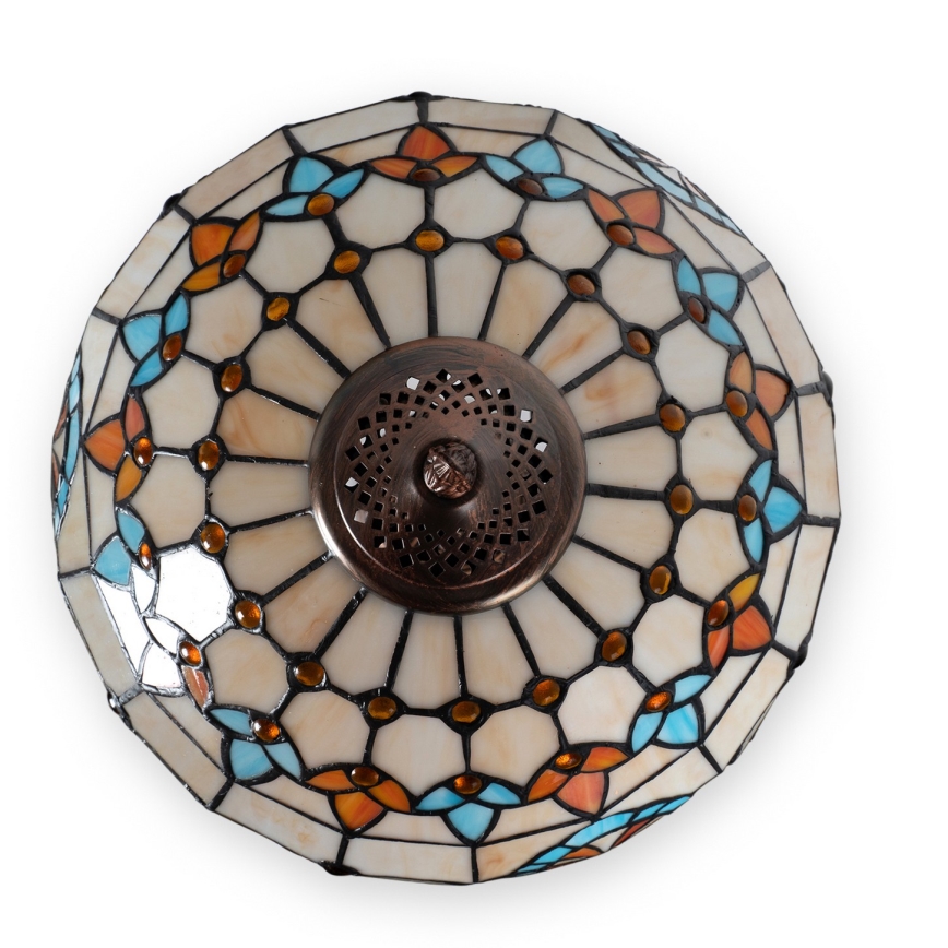 Brilagi - настільна вітражна лампа MIRABELLA у стилі Tiffany 2xE27/60W/230V
