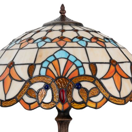 Brilagi - настільна вітражна лампа MIRABELLA у стилі Tiffany 2xE27/60W/230V