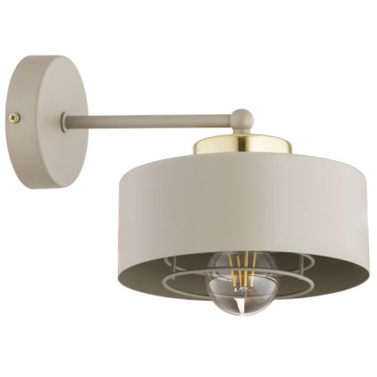 Brilagi - Настінна лампа 1xE27/60W/230V бежева/золота