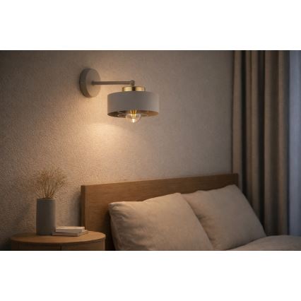 Brilagi - Настінна лампа 1xE27/60W/230V бежева/золота