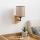 Brilagi - Настінна лампа NUBILA WOOD 1xE27/25W/230V дуб/коричневий