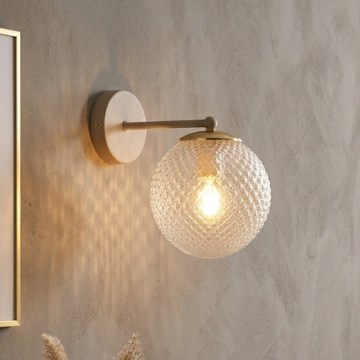 BRILAGI - Настінна лампа STELLA 1xE27/60W/230V бежева/золота