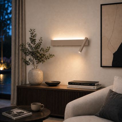 BRILAGI - настінний LED точковий світильник ARLIX LED/3W/230V + LED/7W бежевий CRI 90