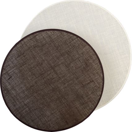 Brilagi - Настінний світильник CIRCLES 1xE27/60W/230V діаметр 45 см кремовий/коричневий