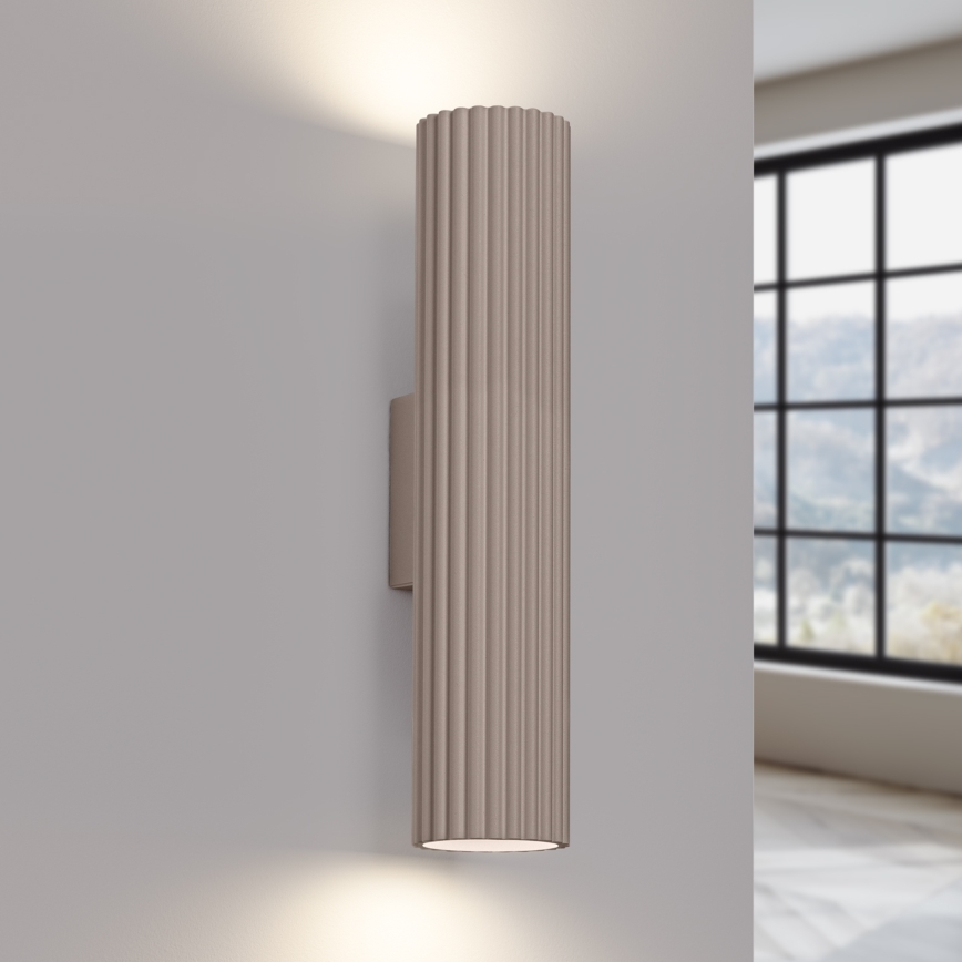 Brilagi - Настінний світильник CRESTO 2xGU10/10W/230V 20 см taupe
