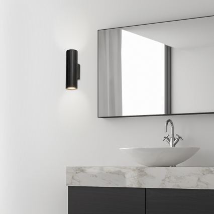 Brilagi - Настінний світильник CRISPINA 2xGU10/10W/230V 20 cm чорний