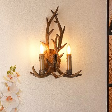 Brilagi - Настінний світильник DEER 2xE14/10W/230V