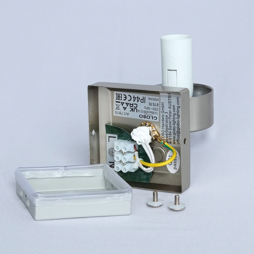 Brilagi - Настінний світильник для ванної кімнати RAY 1xE14/40W/230V IP44