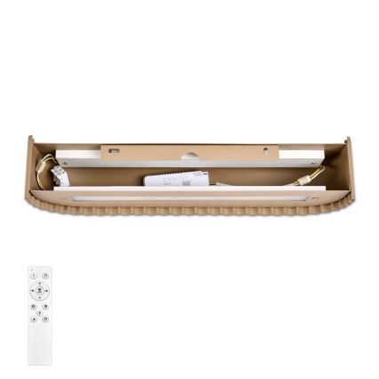 BRILAGI - настінний світильник LED з регулюванням яскравості FALCON MODERN LED/14W/230V 3000-6000K 40 см бежевий + пульт дистанційного керування