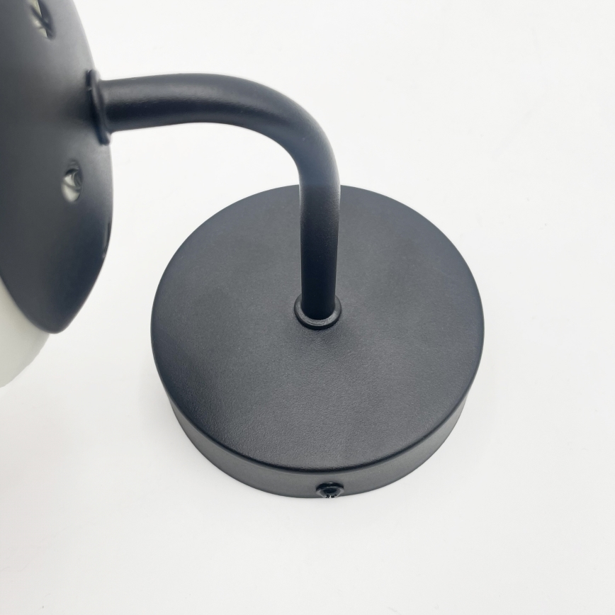 Brilagi - Настінний світильник MALIVA 1xE14/15W/230V чорний/білий