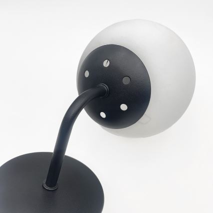 Brilagi - Настінний світильник MALIVA 1xE14/15W/230V чорний/білий