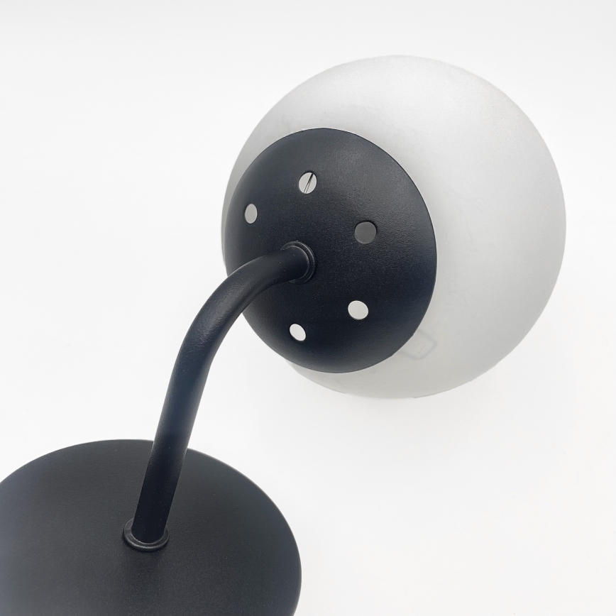 Brilagi - Настінний світильник MALIVA 1xE14/15W/230V чорний/білий