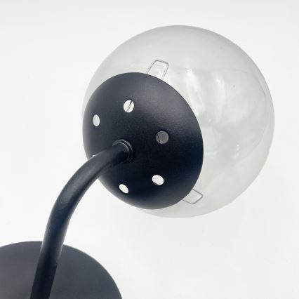 Brilagi - Настінний світильник MALIVA 1xE14/15W/230V чорний/прозорий