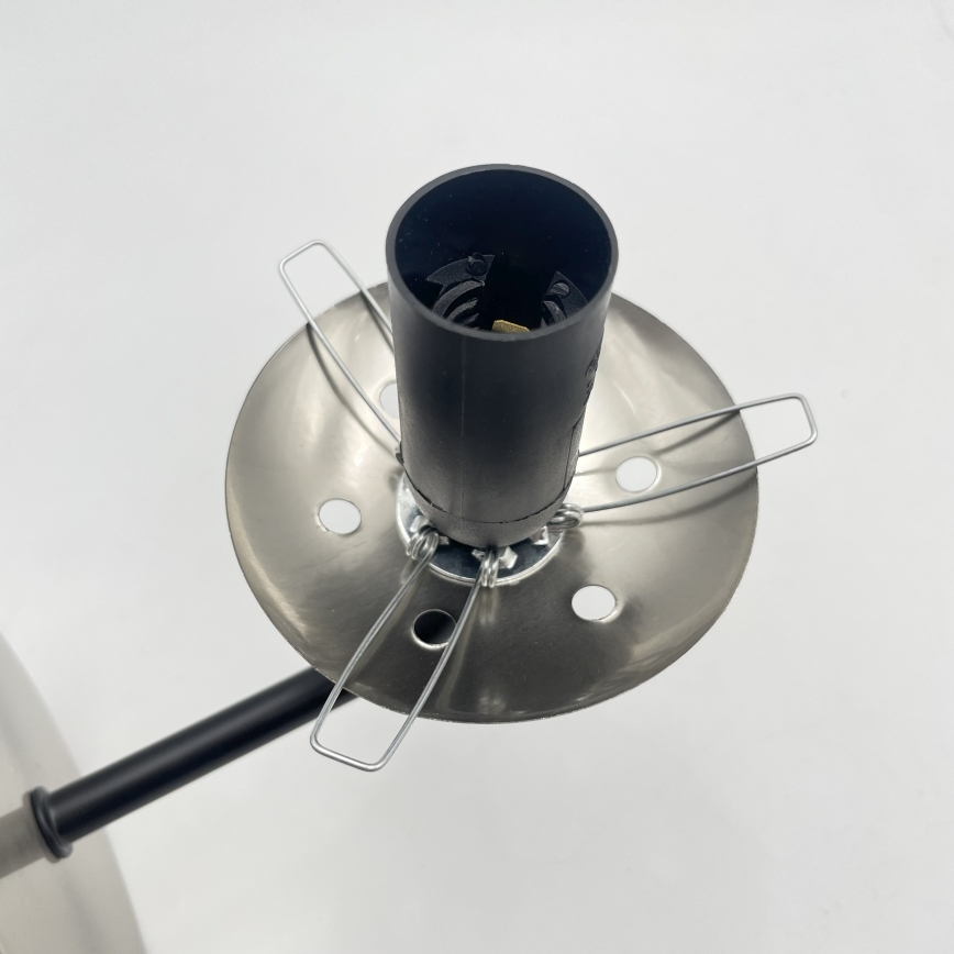 Brilagi - Настінний світильник MALIVA 1xE14/15W/230V матовий хром/димчастий