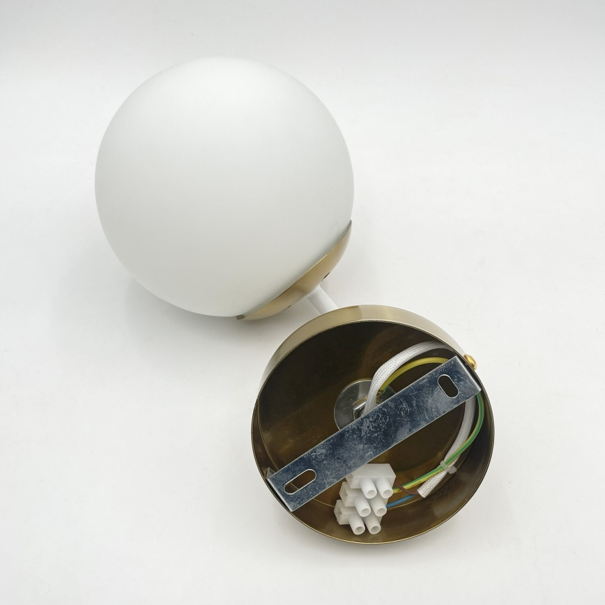 Brilagi - Настінний світильник MALIVA 1xE14/15W/230V золотий/білий