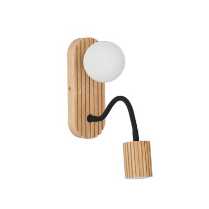 Brilagi - Настінний світильник MODERN WOOD 1xG9/5W/230V + 1xGU10/8W дерево