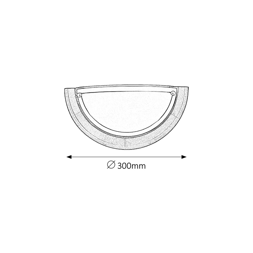 Brilagi - Настінний світильник ORBIS 1xE27/60 Вт/230 В 30 см сосна